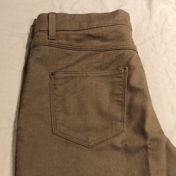 Tan jeggings with pockets - Picture 3 of 4